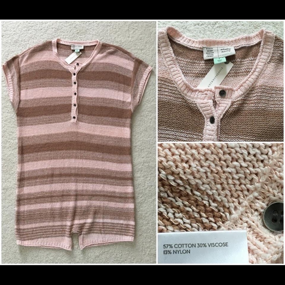Anthropology Lounge Romper - Picture 2 of 2